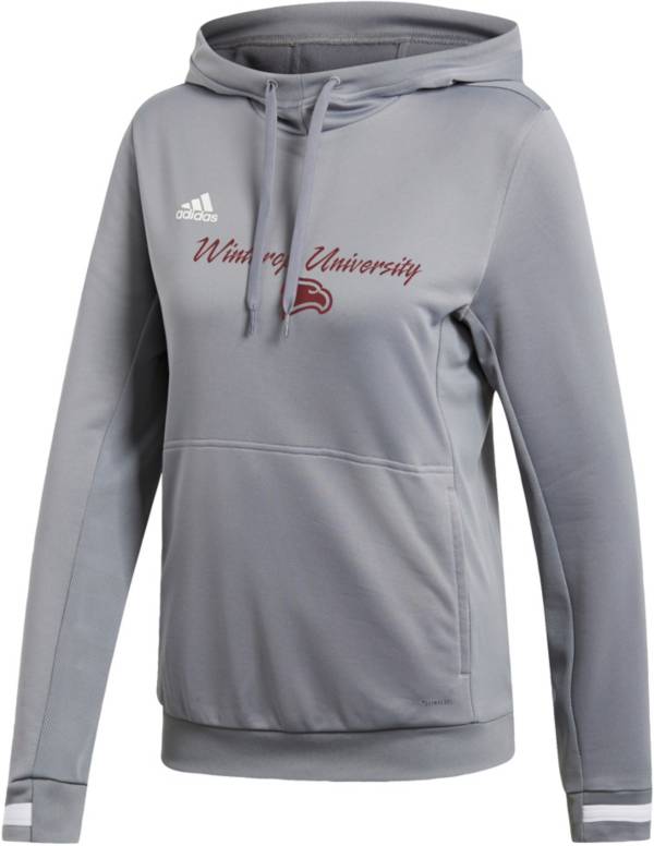 adidas Women's Winthrop Eagles Grey Hoodie