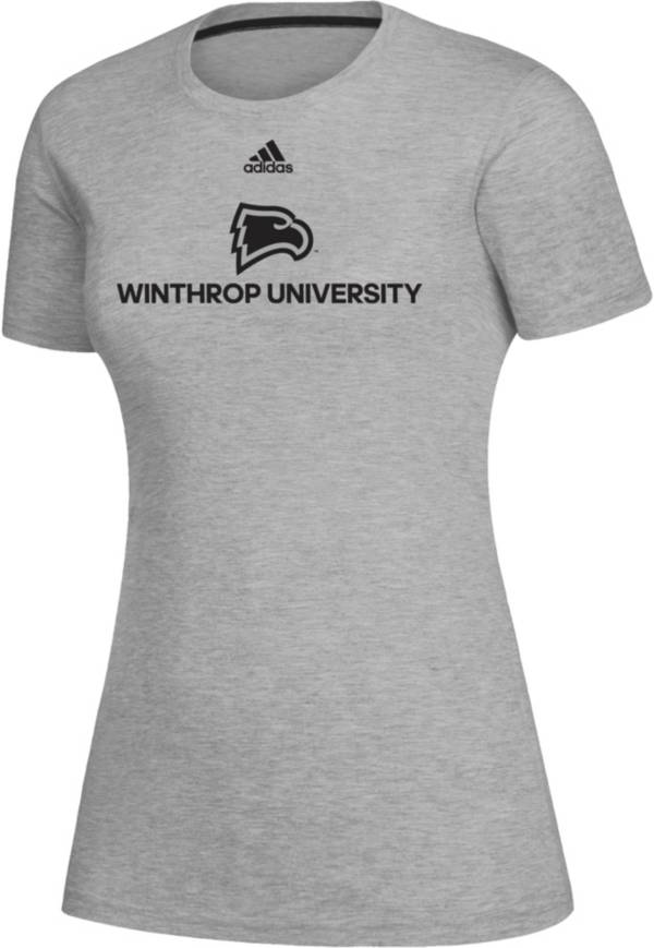 adidas Women's Winthrop Eagles Creator Grey T-Shirt