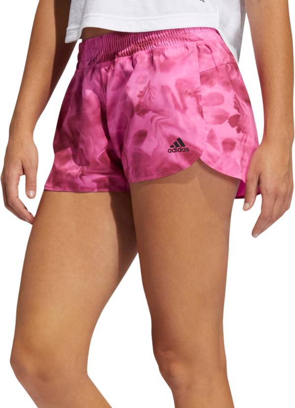 adidas Women's Pacer X-Ray Floral Print Shorts