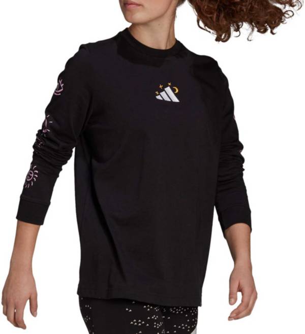 adidas Women's Palm Reader Graphic Long Sleeve Tee