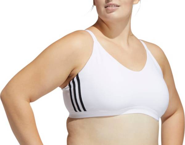 adidas Women's All Me 3-Stripes Low Support Sports Bra