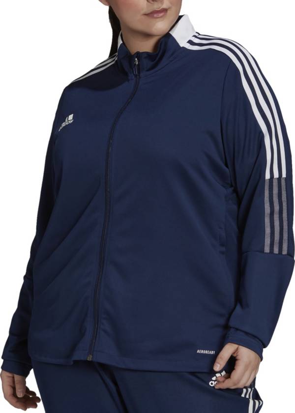adidas Women's Plus Size Tiro 21 Track Jacket DICK'S Sporting Goods