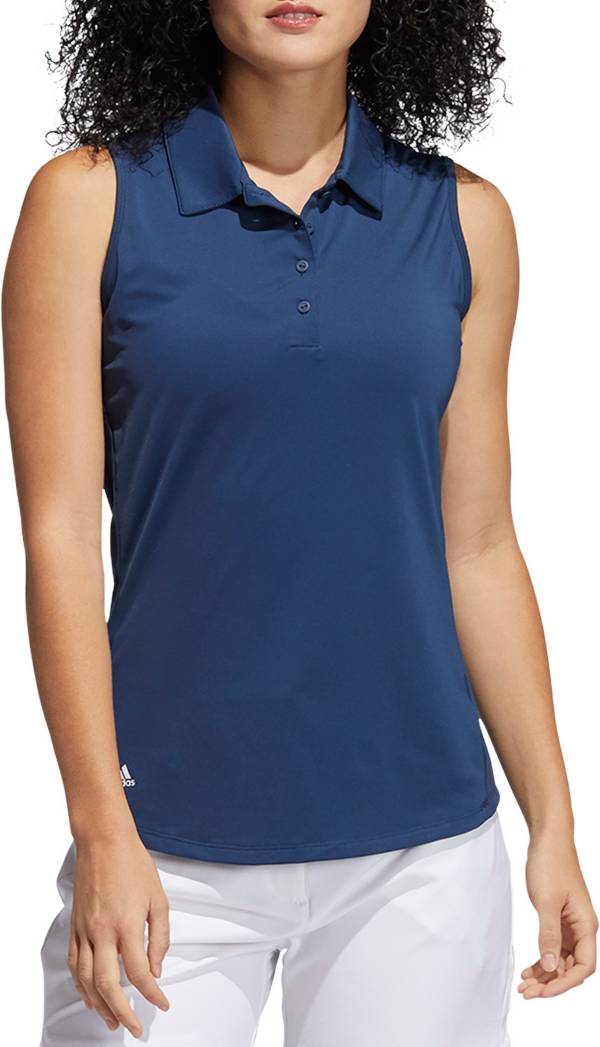 adidas Women's Ultimate365 Sleeveless Golf Polo