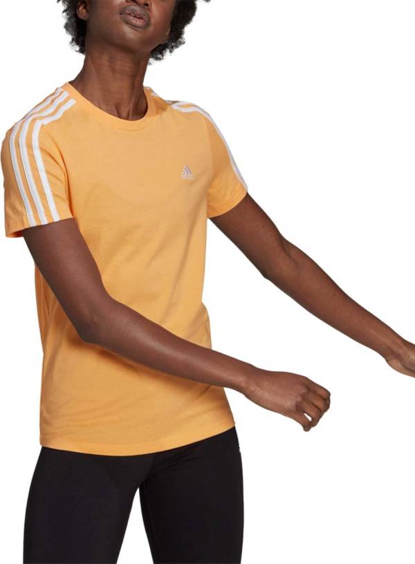 adidas Women's Essentials Slim 3-Stripes T-Shirt