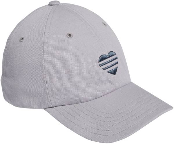 adidas Women's 2020 3-Stripe Heart Golf Hat