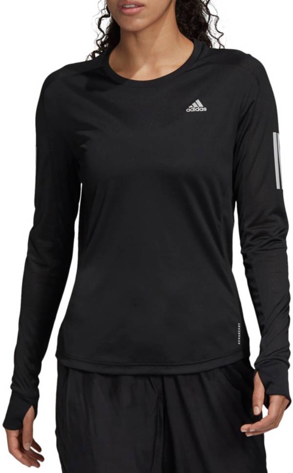 adidas Women's Own the Run Long Sleeve Tee
