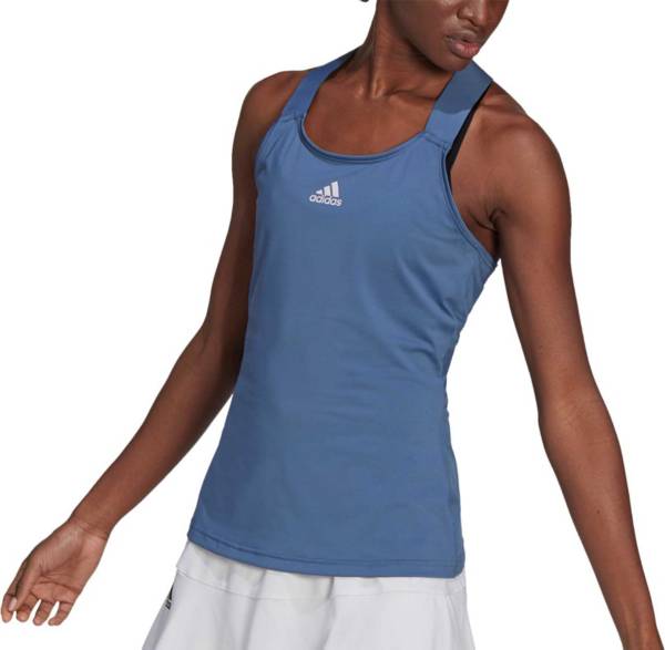 adidas Women's AEROREADY Tennis Y-Tank Top