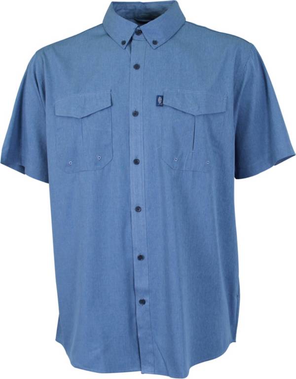 AFTCO Men's Skylark Short Sleeve Tech Button Down Shirt product image