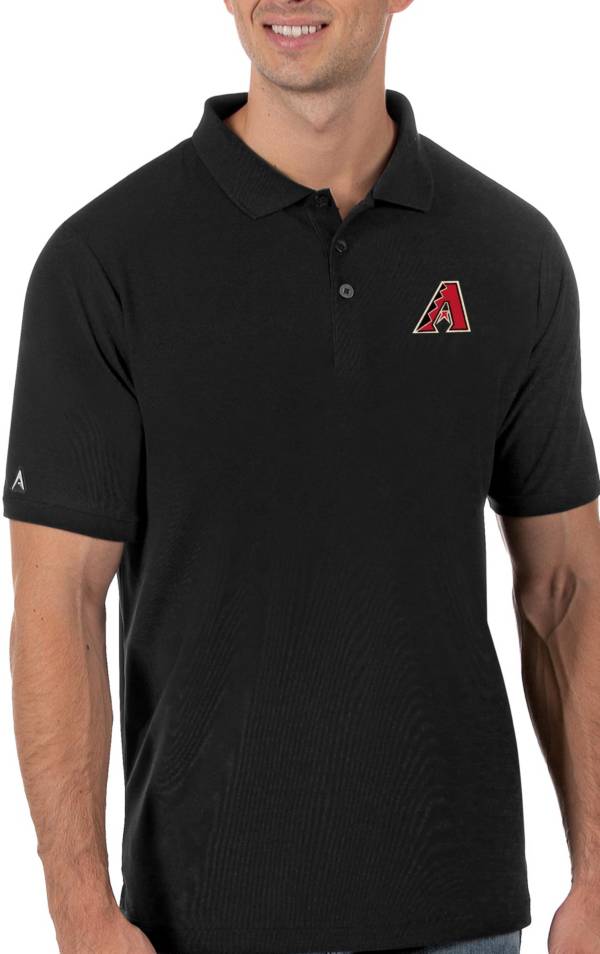 Antigua Men's Arizona Diamondbacks Black Legacy Polo