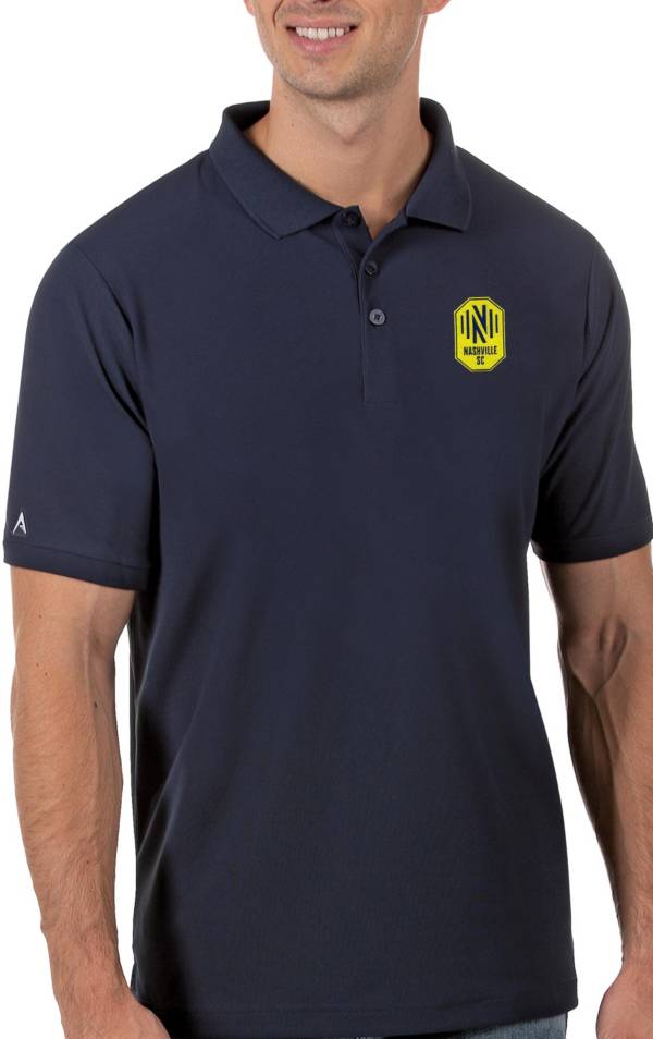 Antigua Men's Nashville SC Navy Legacy Pique Polo