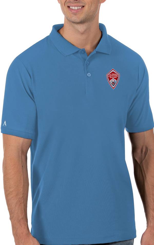 Antigua Men's Colorado Rapids Blue Legacy Pique Polo