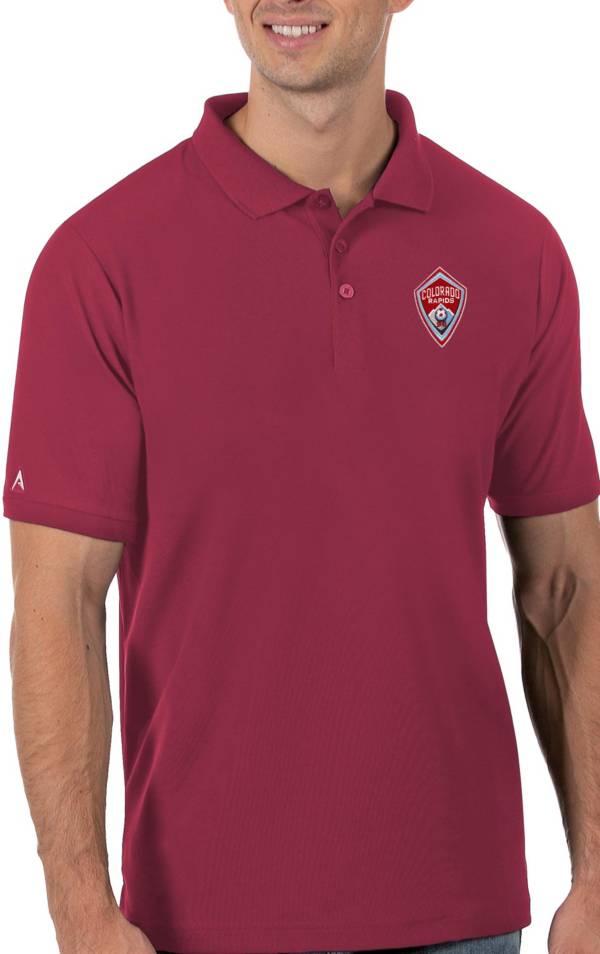 Antigua Men's Colorado Rapids Red Legacy Pique Polo