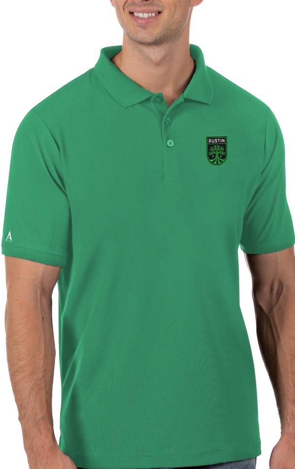 Antigua Men's Austin FC Green Legacy Pique Polo