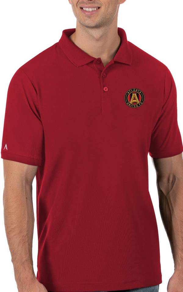 Antigua Men's Atlanta United Red Legacy Pique Polo