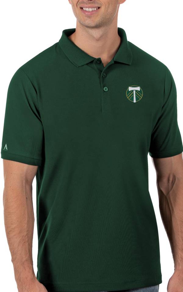 Antigua Men's Portland Timbers Green Legacy Pique Polo