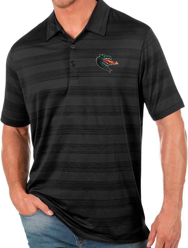 Antigua Men's UAB Blazers Black Compass Polo
