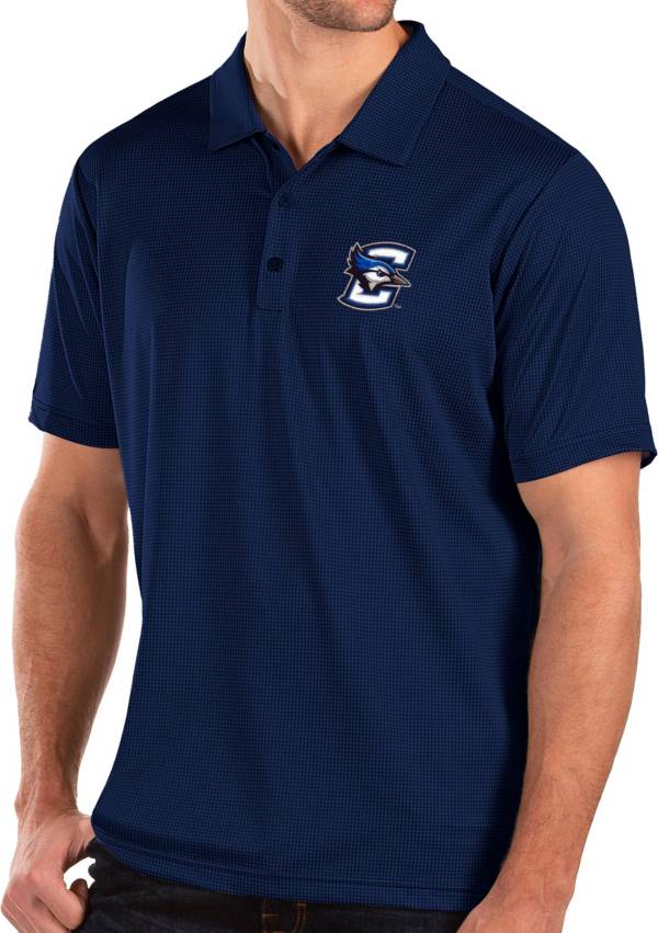 Antigua Men's Creighton Bluejays Blue Balance Polo