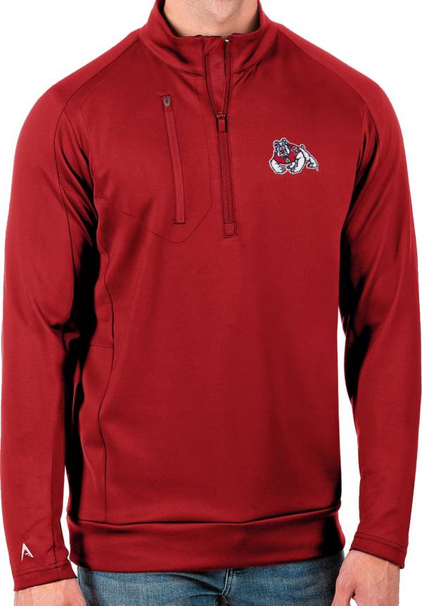 Antigua Men's Fresno State Bulldogs Cardinal Generation Half-Zip Pullover Shirt product image