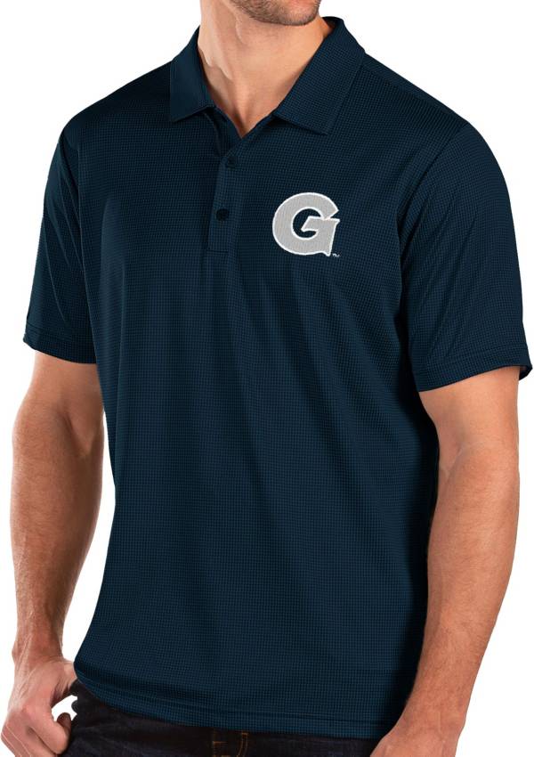 Antigua Men's Georgetown Hoyas Blue Balance Polo