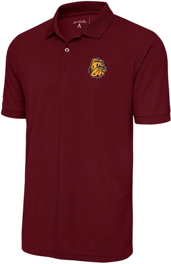 Antigua Men's Minnesota Golden Gophers Maroon Legacy Pique Polo
