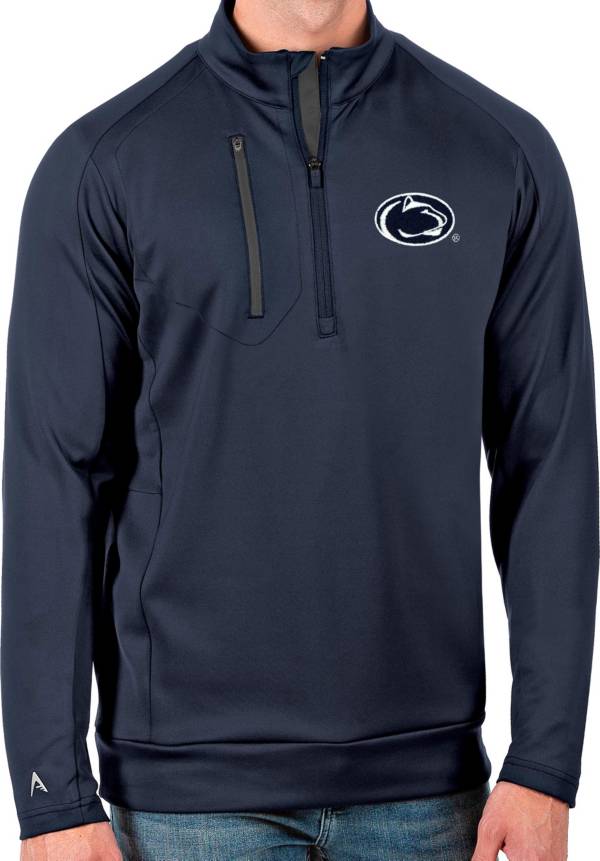 Antigua Men's Penn State Nittany Lions Blue Generation Half-Zip Pullover Shirt