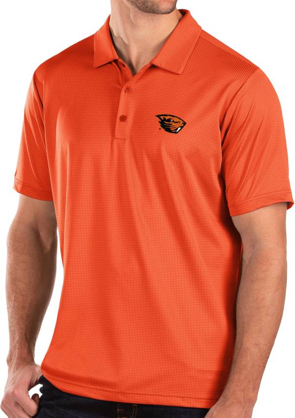 Antigua Men's Oregon State Beavers Orange Balance Polo