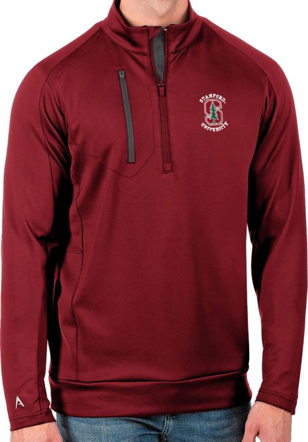 Antigua Men's Stanford Cardinal Cardinal Generation Half-Zip Pullover Shirt