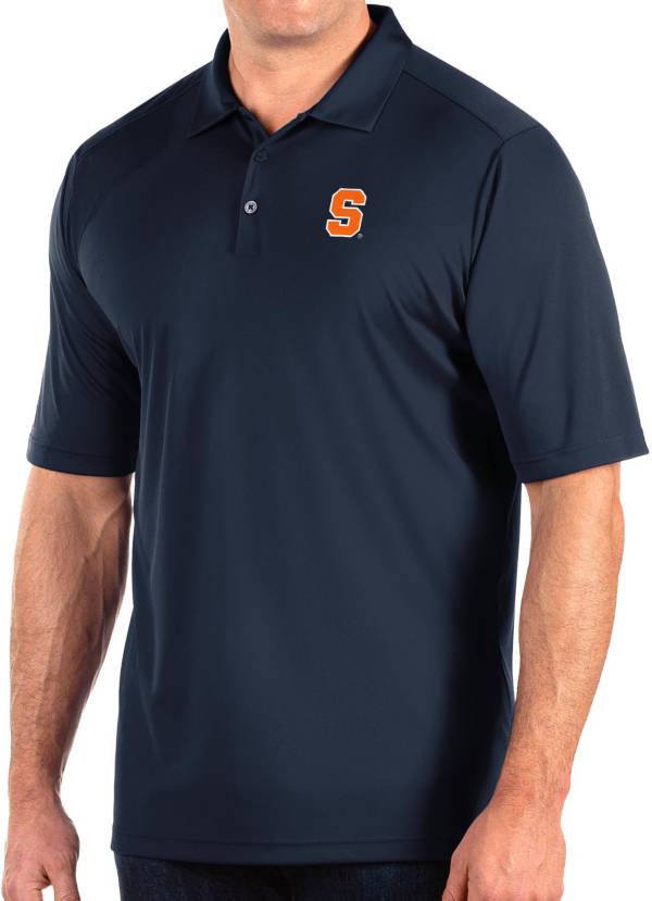 Antigua Men's Syracuse Orange Blue Tribute Performance Polo