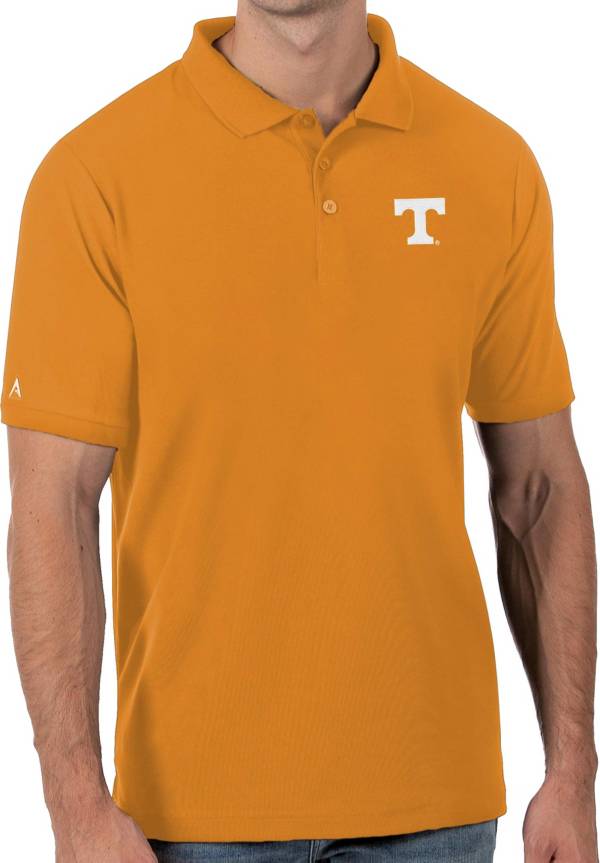 Antigua Men's Tennessee Volunteers Tennessee Orange Legacy Pique Polo