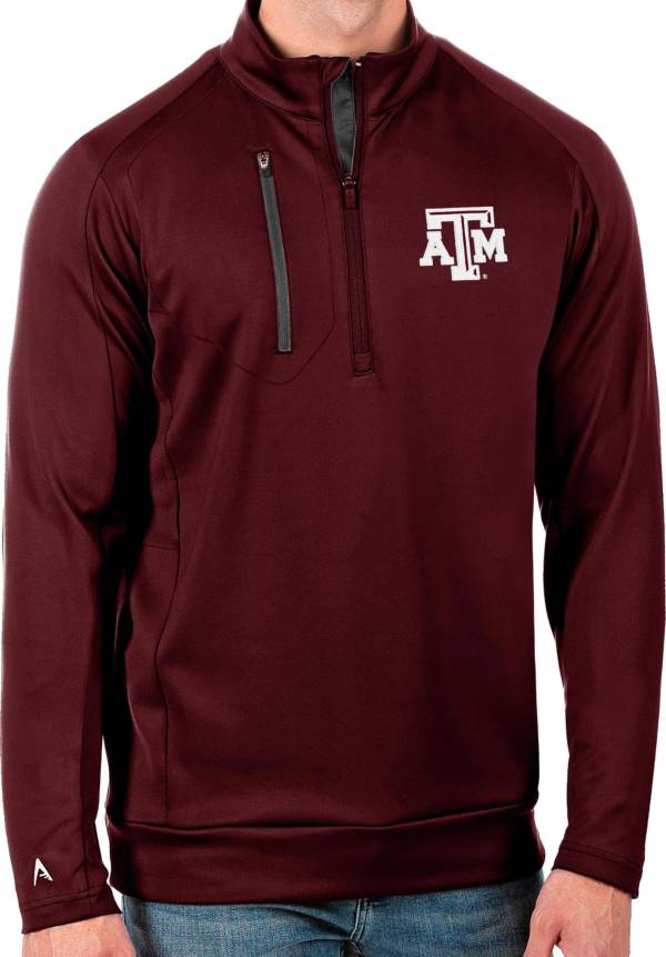 Antigua Men's Texas A&M Aggies Maroon Generation Half-Zip Pullover Shirt