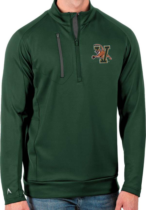 Antigua Men's Vermont Catamounts Green Generation Half-Zip Pullover Shirt