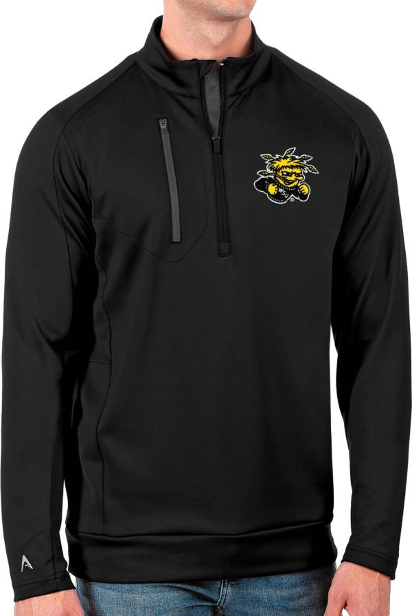 Antigua Men's Wichita State Shockers Black Generation Half-Zip Pullover Shirt