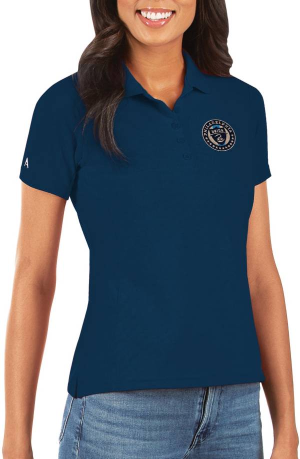 Antigua Women's Philadelphia Union Navy Legacy Pique Polo