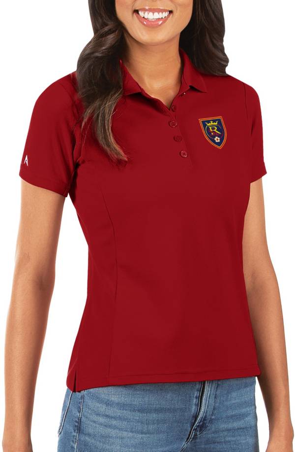 Antigua Women's Real Salt Lake Red Legacy Pique Polo