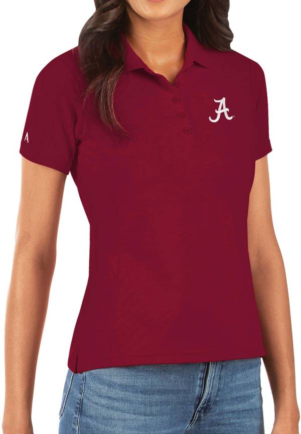 Antigua Women's Alabama Crimson Tide Crimson Legacy Pique Polo