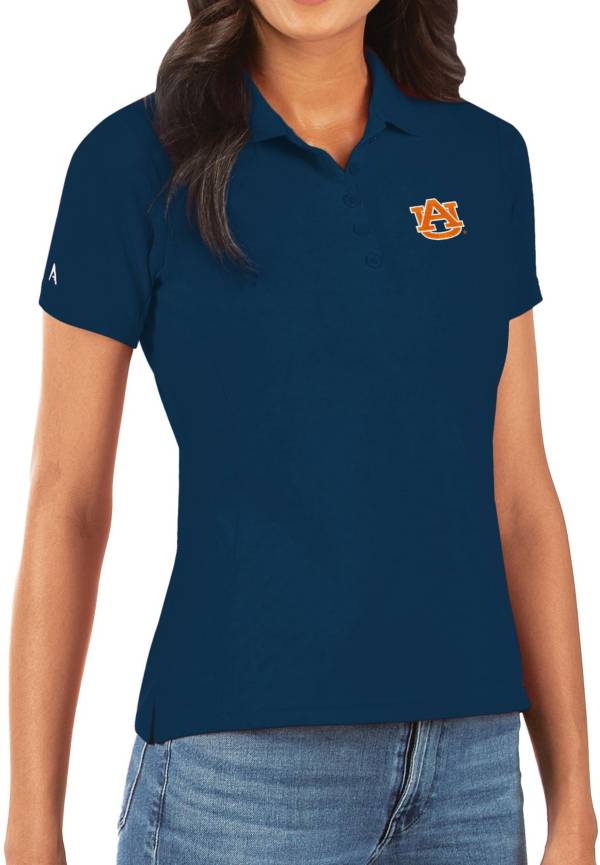 Antigua Women's Auburn Tigers Blue Legacy Pique Polo