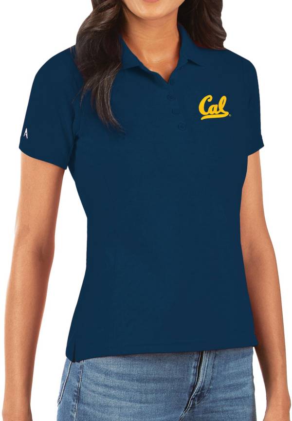 Antigua Women's Cal Golden Bears Blue Legacy Pique Polo