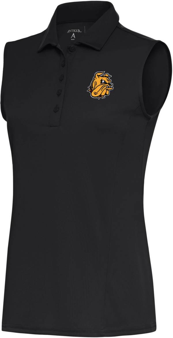 Antigua Women's Minnesota-Duluth Bulldogs Grey Tribute Sleeveless Tank Top