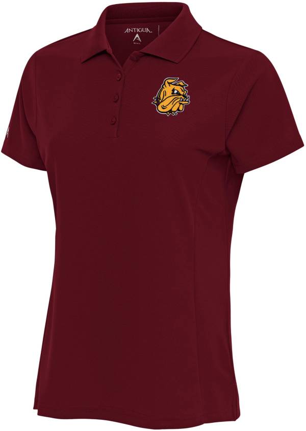 Antigua Women's Minnesota-Duluth Bulldogs Maroon Legacy Pique Polo