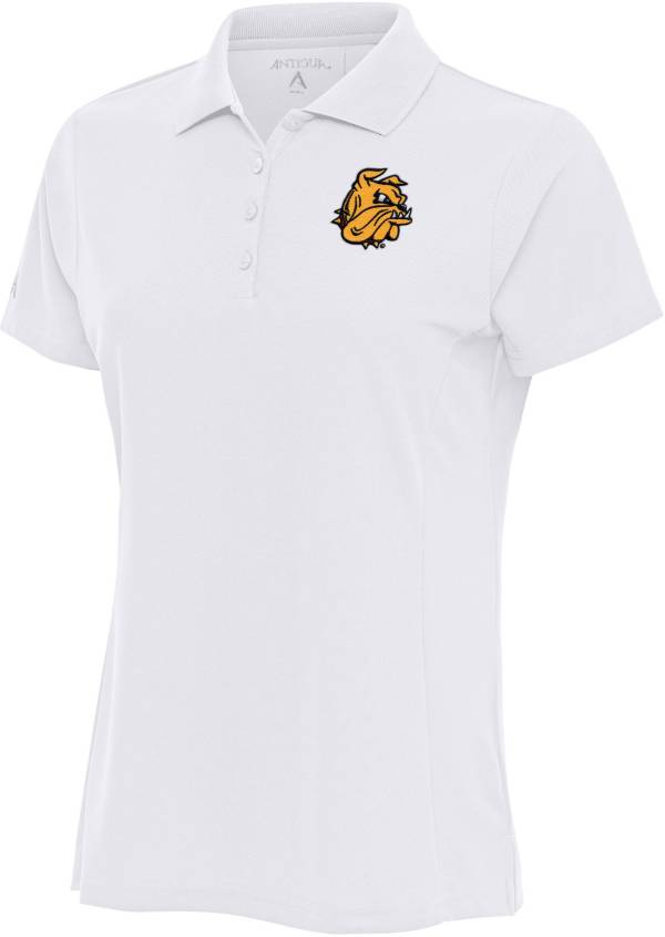 Antigua Women's Minnesota Golden Gophers Legacy Pique White Polo