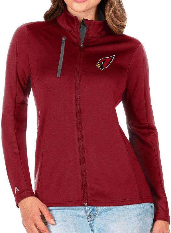 Antigua Women's Arizona Cardinals Red Generation Full-Zip Jacket