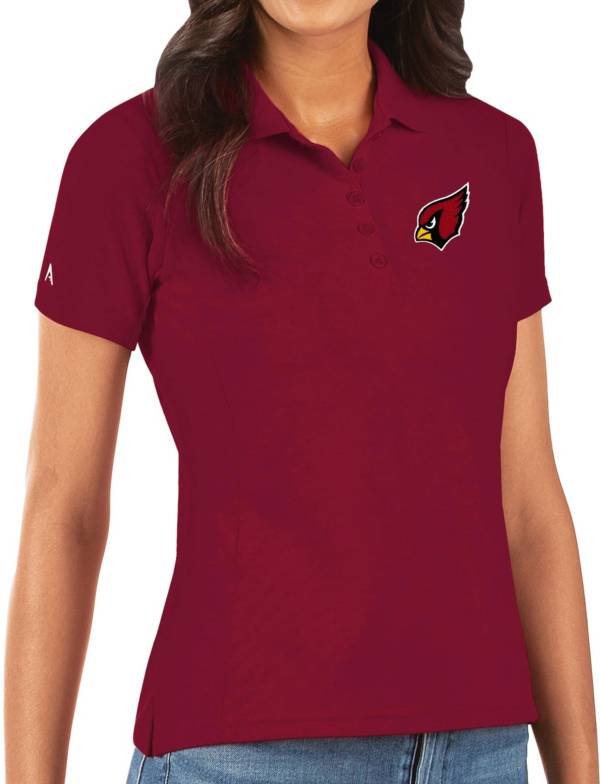 Antigua Women's Arizona Cardinals Red Legacy Pique Polo