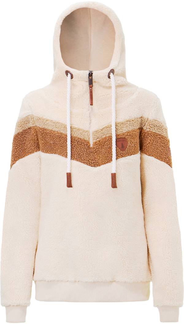 Wanakome Women's Alicia Sherpa Quarter Zip Hoodie