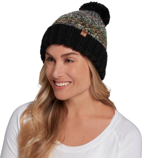 Alpine Design Women's Chunky Color Block Beanie