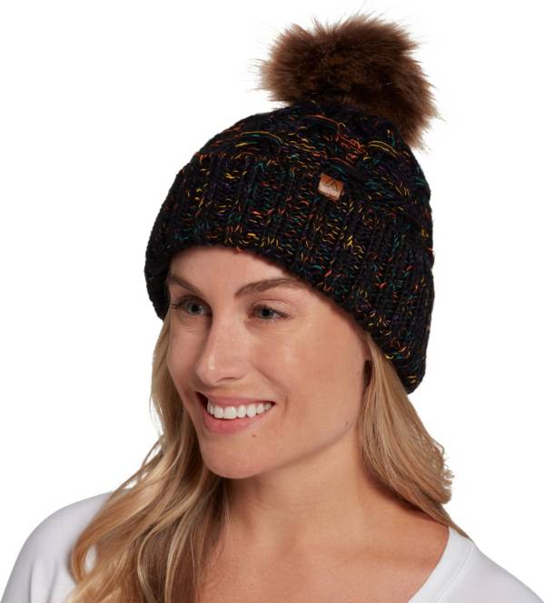 Alpine Design Women's Chunky Knit Beanie