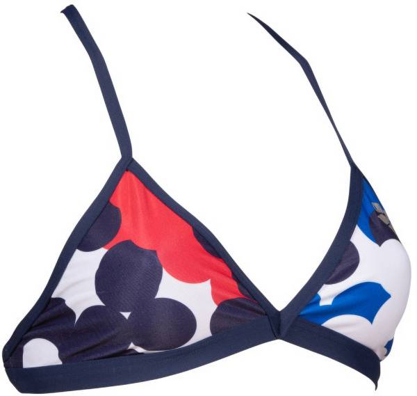 arena Women's USA Dots Tie Back Bikini Top