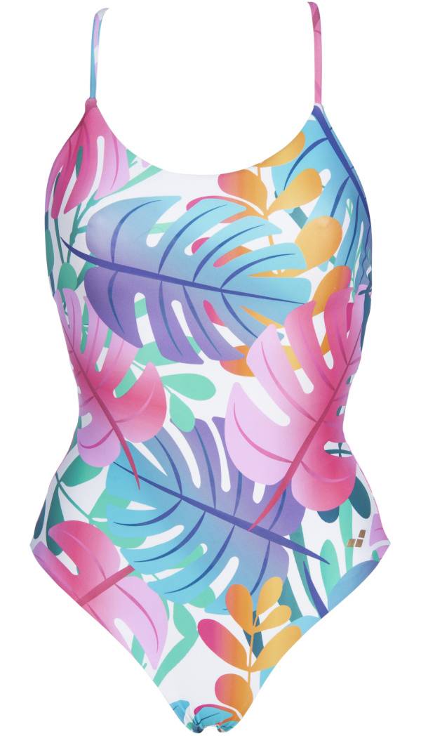 arena Women's Twist Back Reversible One Piece Swimsuit