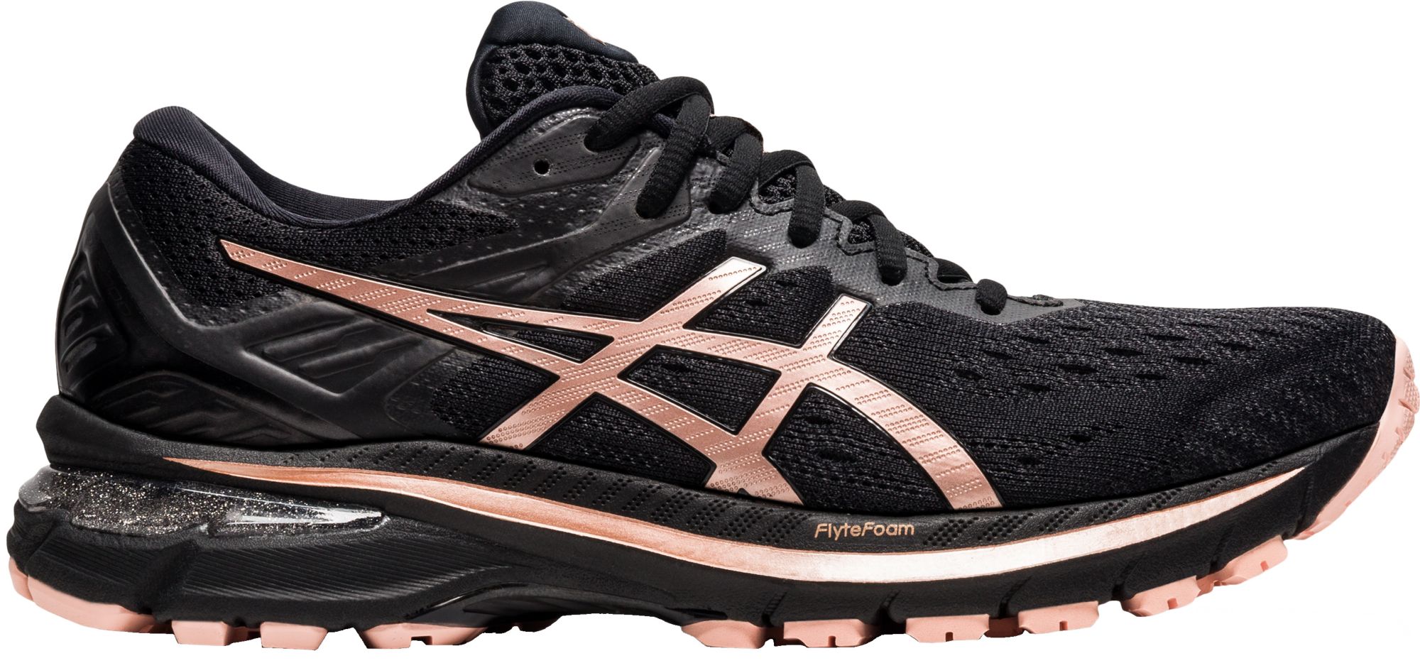 asics shoes black womens