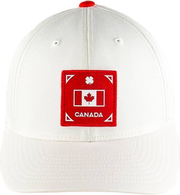 Black Clover Men's Canada Represent Fitted Golf Hat