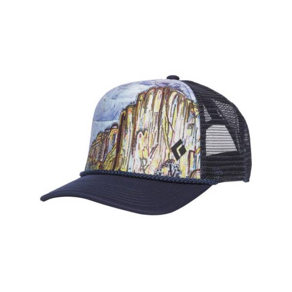 Black Diamond Adult Flat Brim Trucker Hat